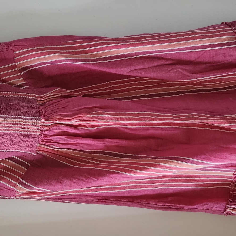 Pink Striped Skirt - Picture 9 of 11